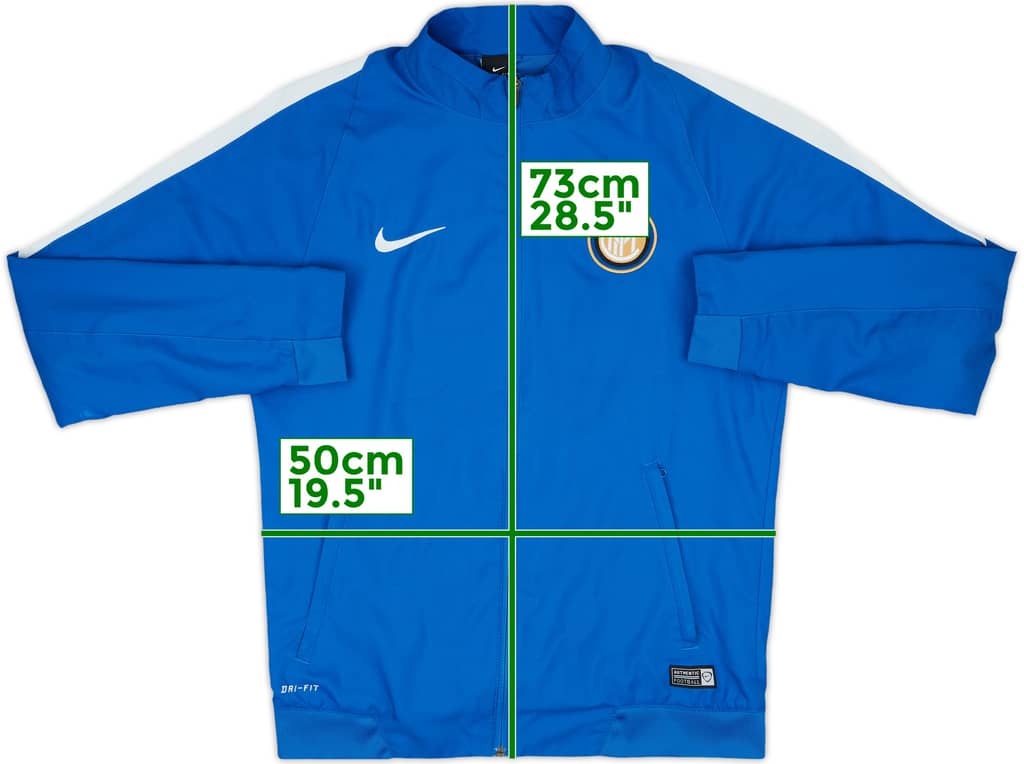 2015-16 Inter Milan Nike Track Jacket - 8/10 - (M)