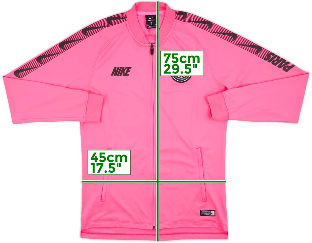 2019-20 Paris Saint-Germain Nike Track Jacket - 8/10 - (S)