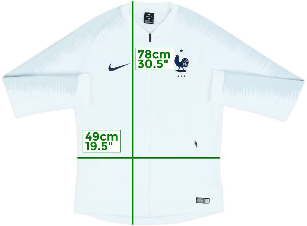 2018-19 France Nike Track Jacket - 9/10 - (M)