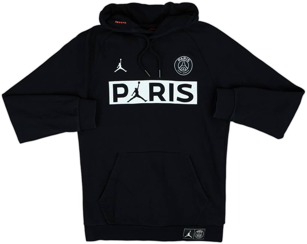 2019-20 Paris Saint-Germain Jordan Hooded Sweat Top - 8/10 - (S)