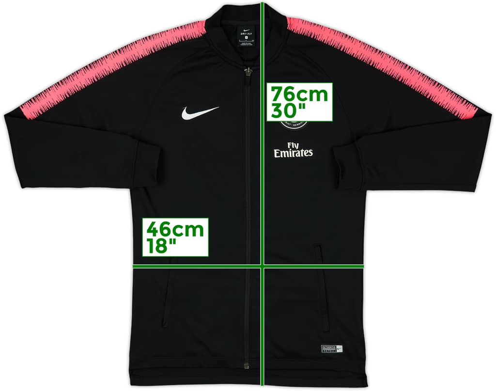 2018-19 Paris Saint-Germain Nike Track Jacket - 9/10 - (S)