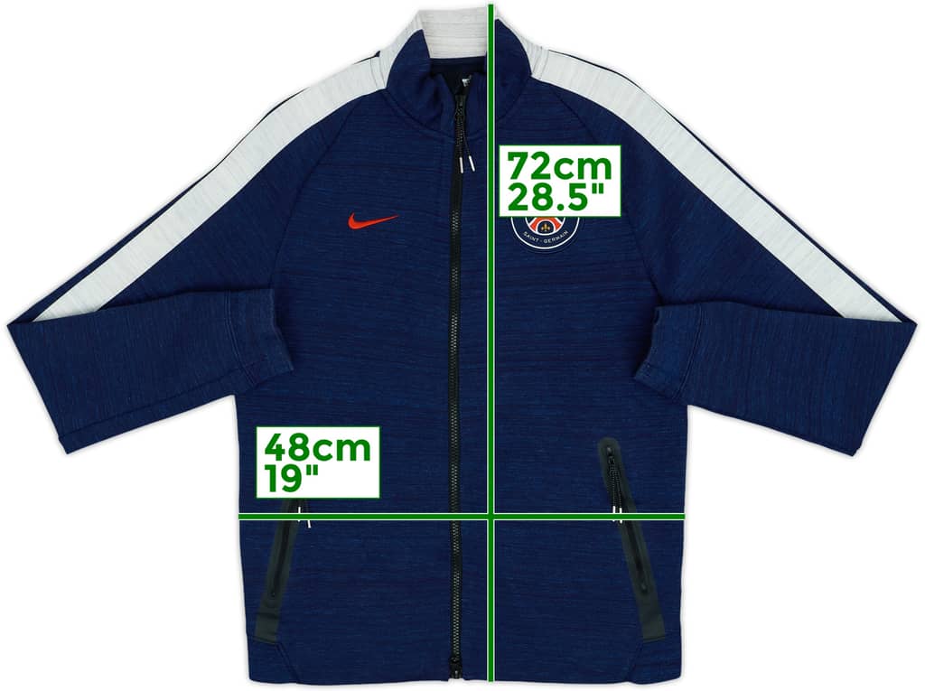 2014-15 Paris Saint-Germain Nike Track Jacket - 9/10 - (S)