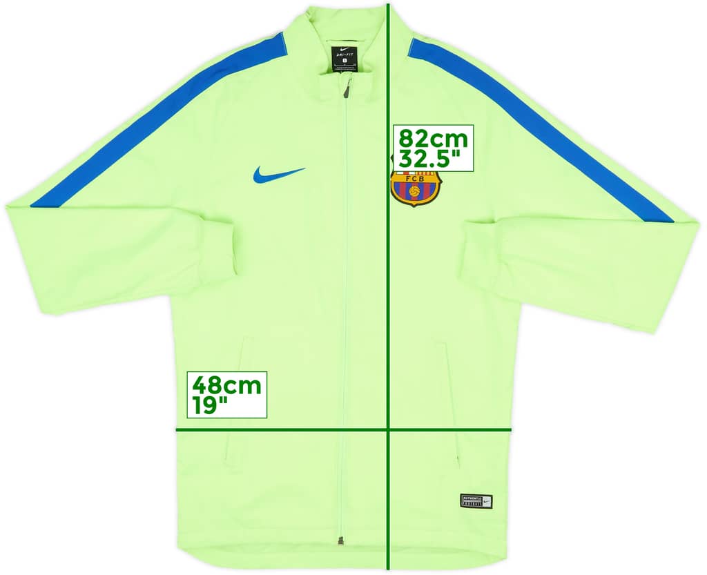 2017-18 Barcelona Nike Track Jacket - 7/10 - (S)