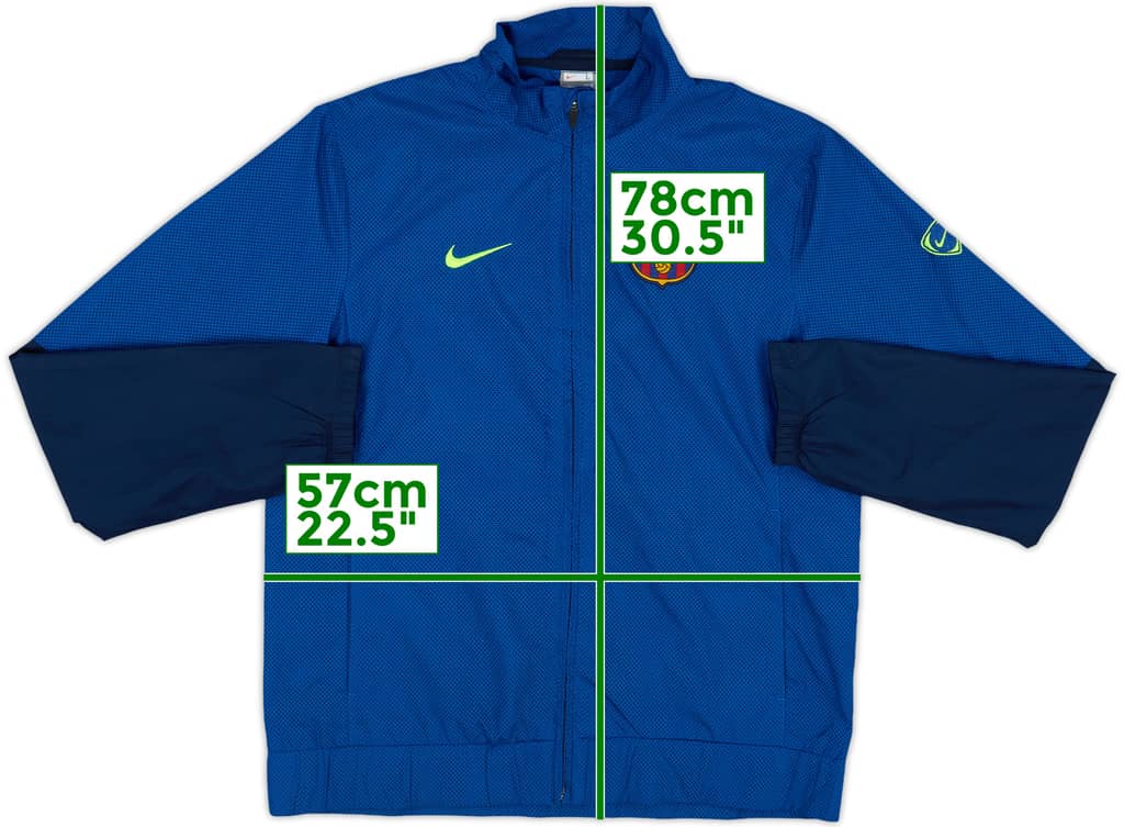 2009-10 Barcelona Nike Track Jacket - 8/10 - (L)