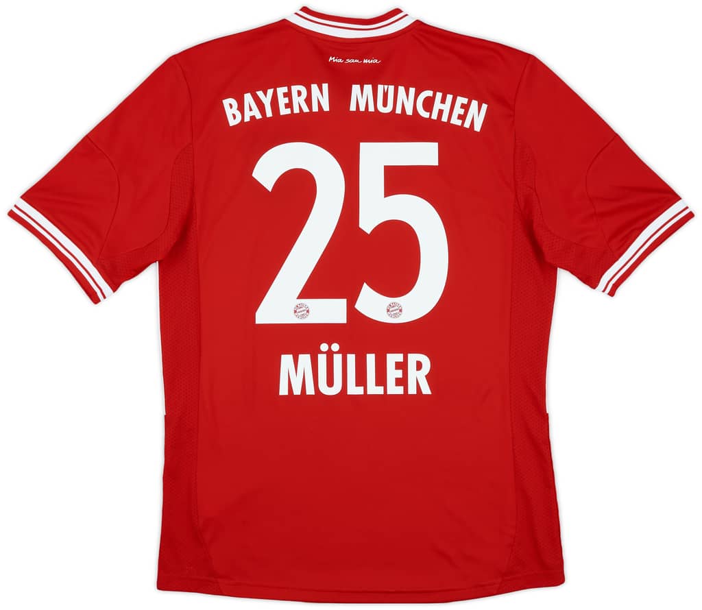 2013-14 Bayern Munich Home Shirt Muller #25
