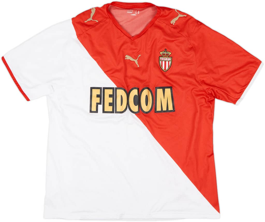 2008-09 Monaco Home Shirt - 5/10 - (XL)