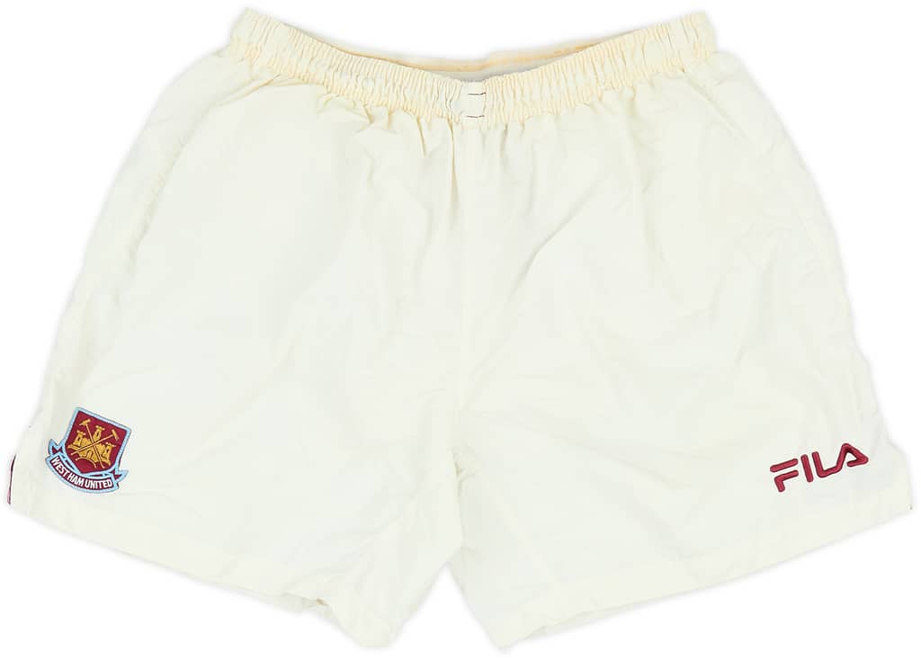 2001-03 West Ham Home Shorts - 5/10 - (M)