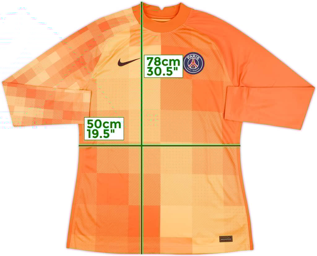 2021-22 Paris Saint-Germain GK Shirt - 10/10 - (XL)