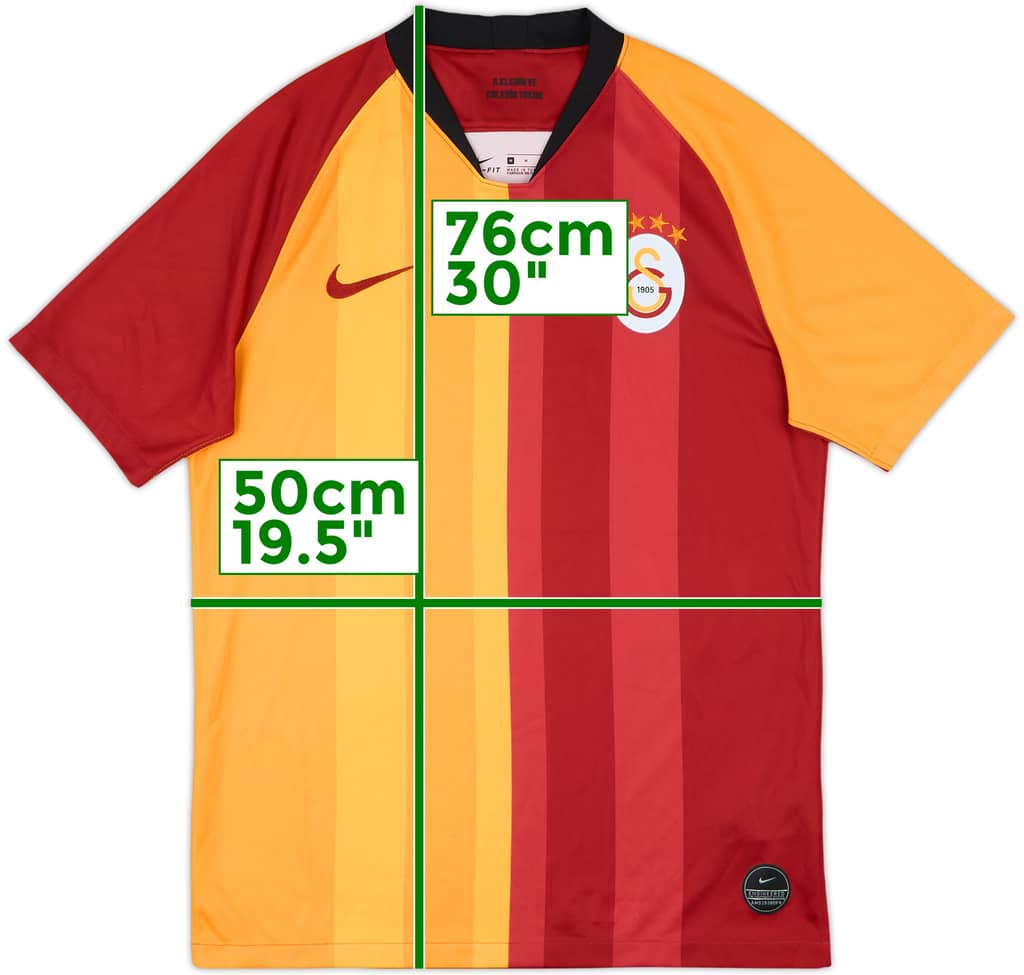 2019-20 Galatasaray Home Shirt - 10/10 - (M)