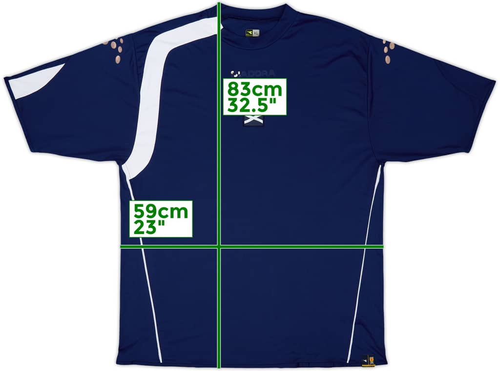 2005-06 Scotland Home Shirt - 4/10 - (XL)