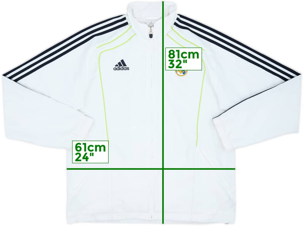 2010-11 Real Madrid adidas Track Jacket - 9/10 - (XL)