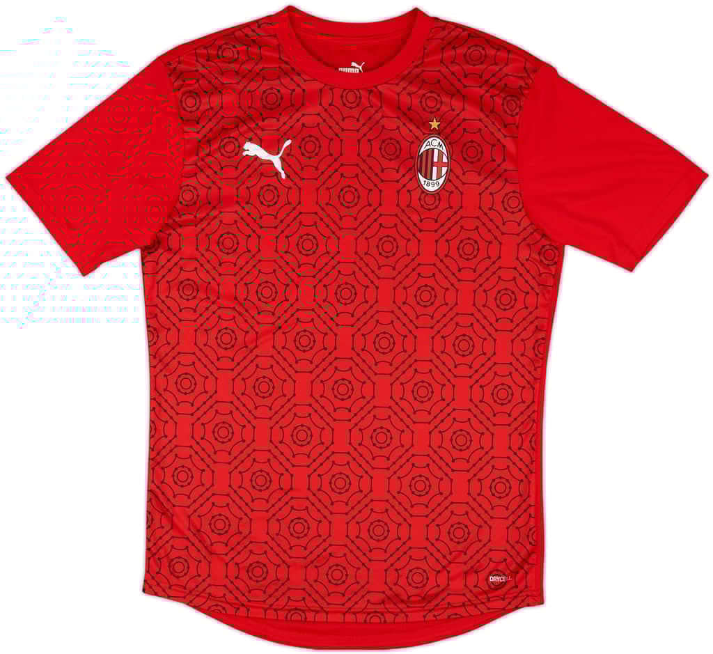 2020-21 AC Milan Puma Training Shirt - 10/10 - (M)