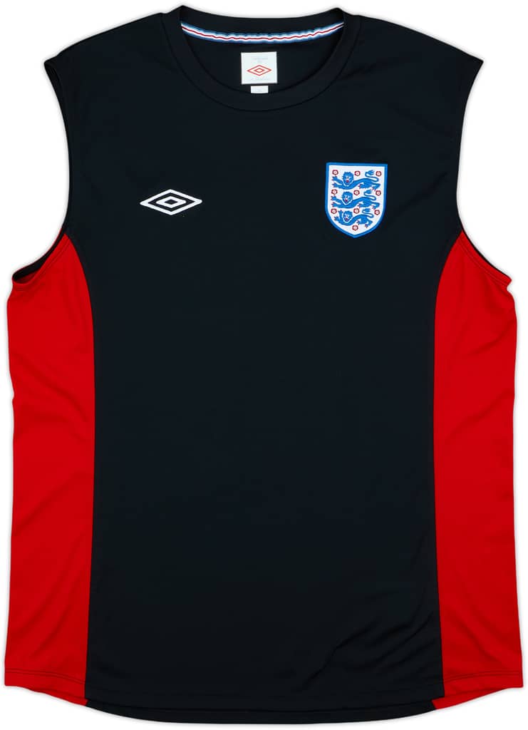 2010-11 England Umbro Training Vest - 9/10 - (XL)