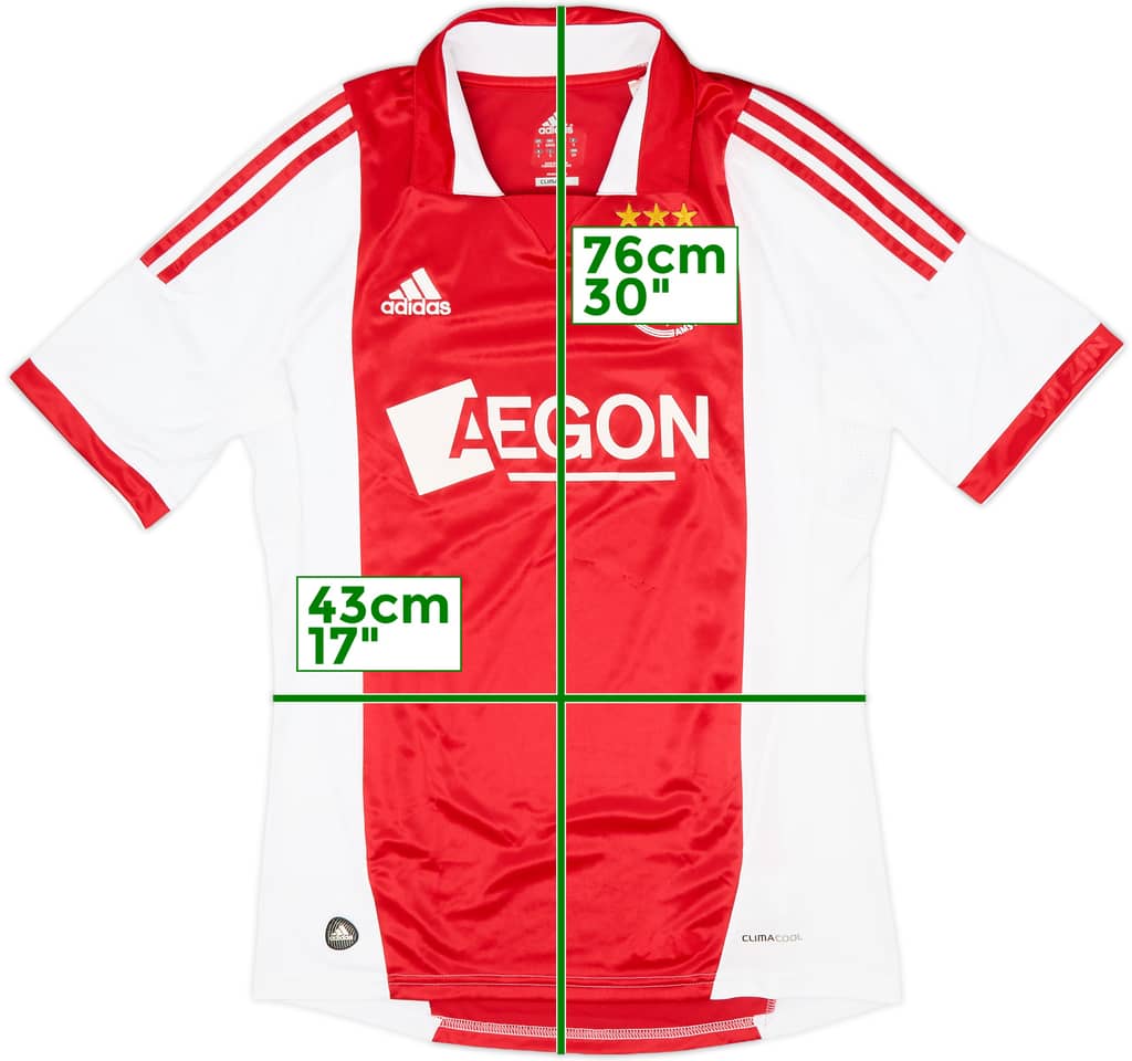 2011-12 Ajax Home Shirt - 8/10 - (S)