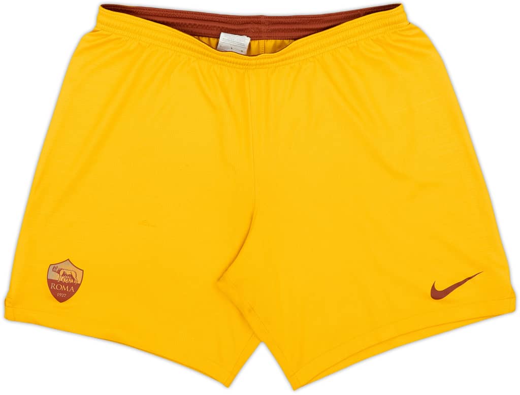 2018-19 Roma Authentic Third Shorts - 8/10 - (L)
