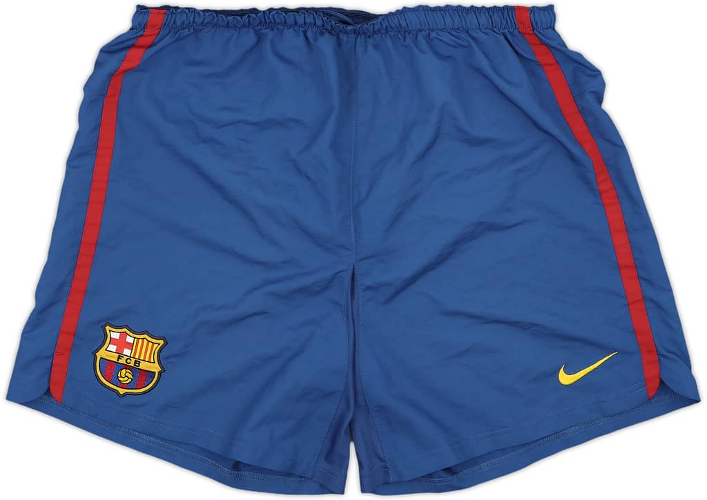 2006-07 Barcelona Home Shorts - 8/10 - (L)
