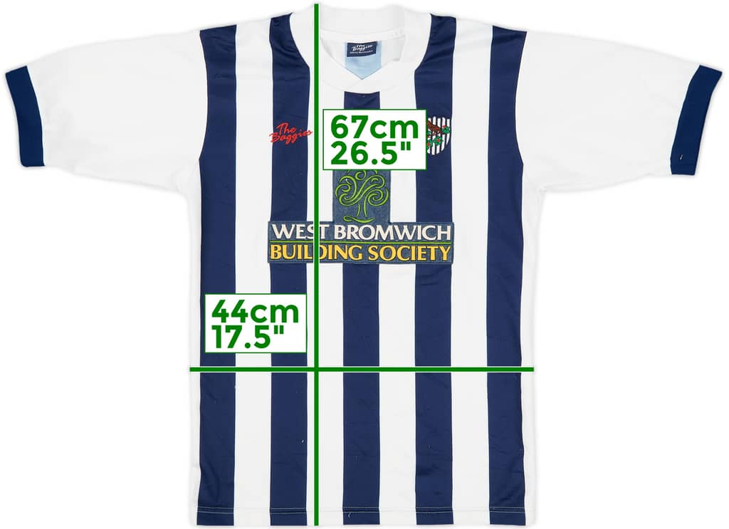 2002-03 West Brom Home Shirt - 8/10 - (XL.Boys)