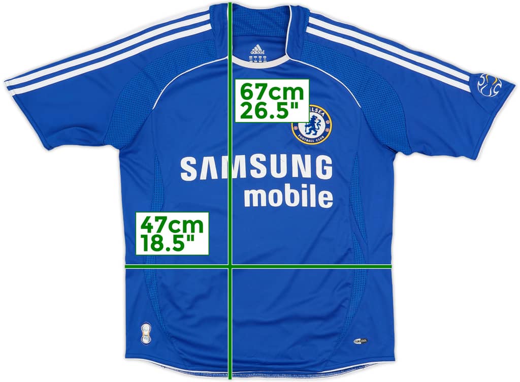 2006-08 Chelsea Home Shirt - 7/10 - (L.Boys)
