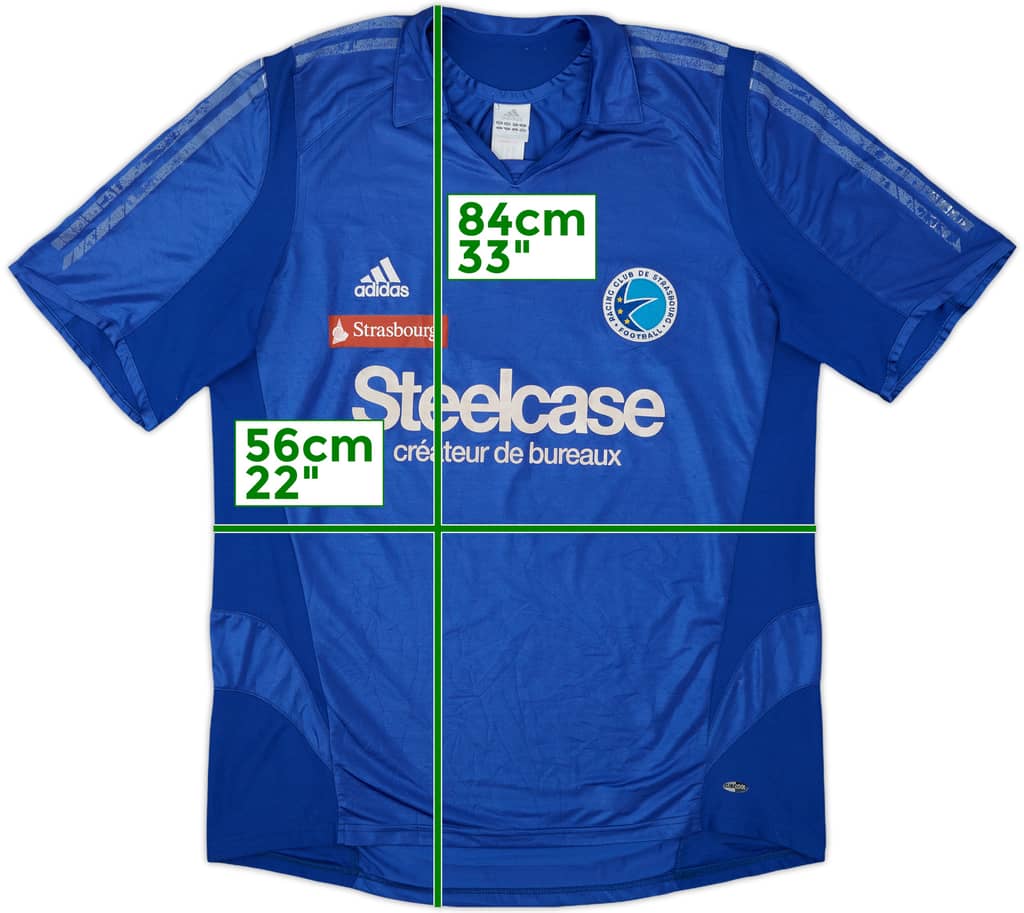 2005-06 Strasbourg Home Shirt - 4/10 - (L)