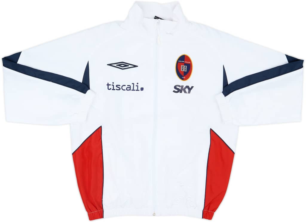 2007-08 Cagliari Umbro Track Jacket - 8/10 - (S)