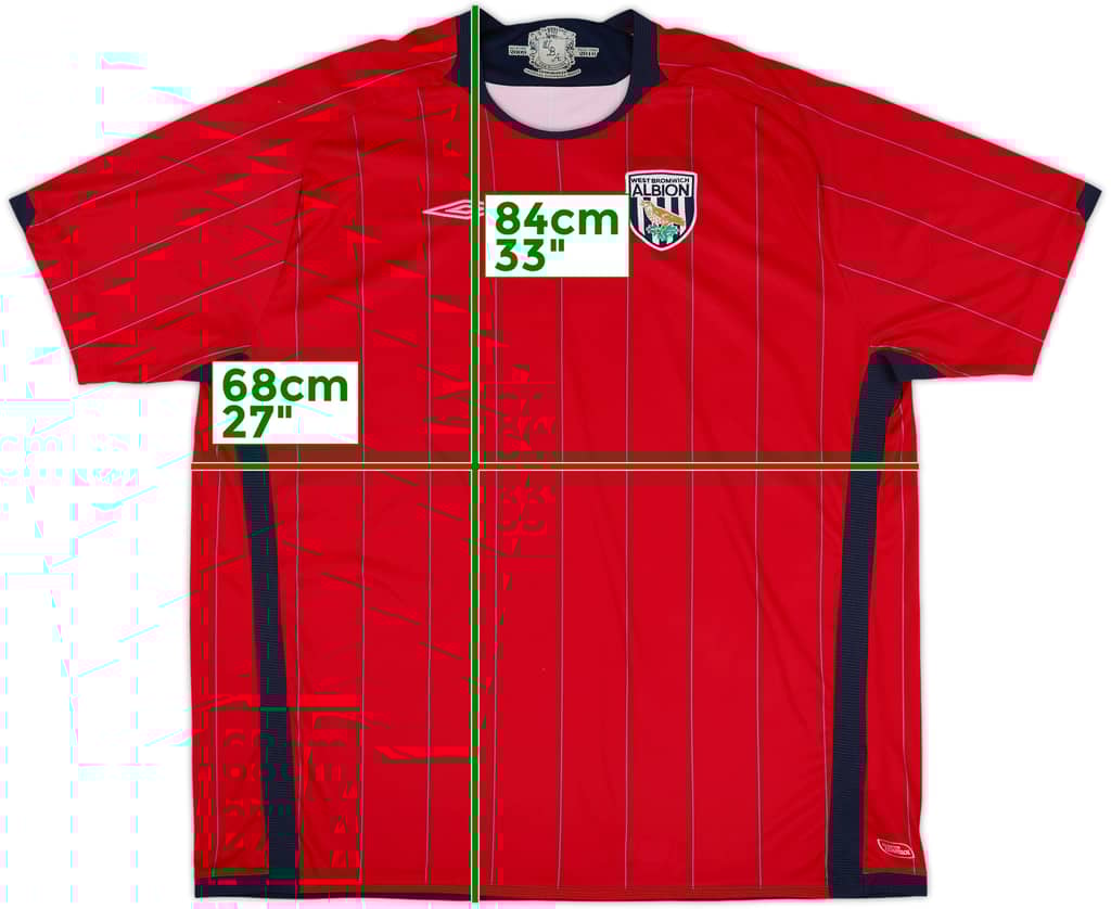 2009-10 West Brom Away Shirt - 9/10 - (3XL)