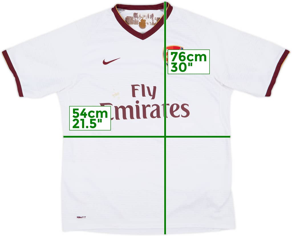 2007-08 Arsenal Away Shirt - 5/10 - (L)