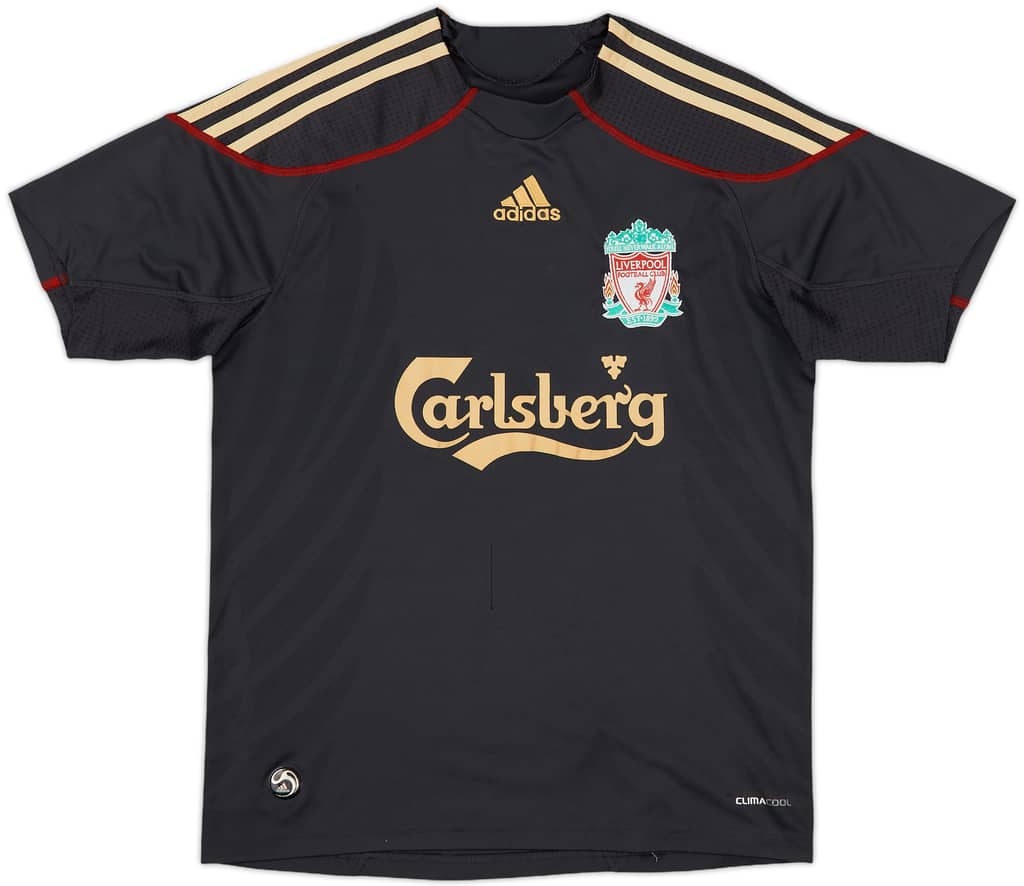 2009-10 Liverpool Away Shirt - 8/10 - (L.Boys)