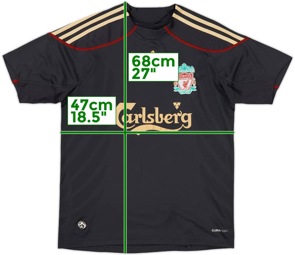 2009-10 Liverpool Away Shirt - 8/10 - (L.Boys)