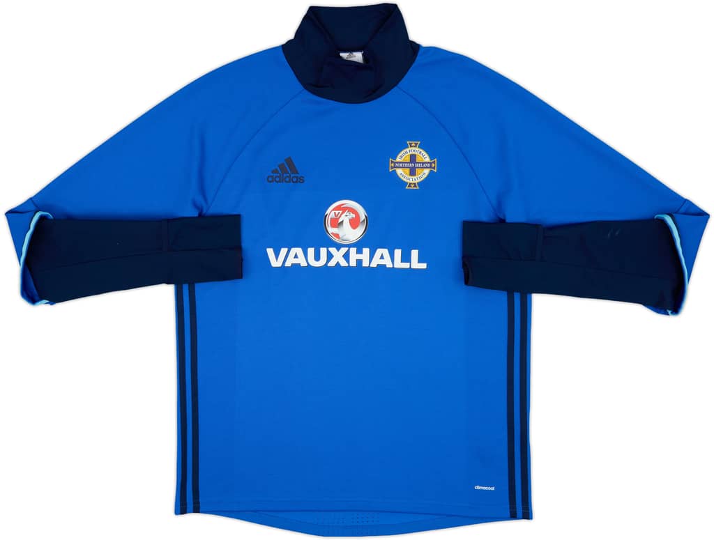 2016-17 Northern Ireland adidas Training Top - 9/10 - (L)