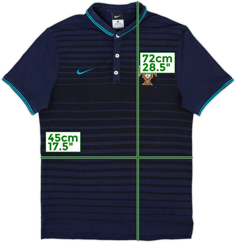 2014-15 Portugal Nike Polo Shirt - 9/10 - (M)