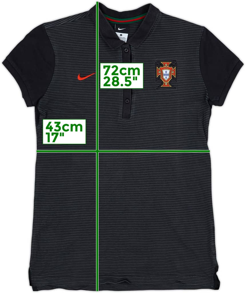2016-17 Portugal Nike Polo Shirt - 6/10 - (Women's L)