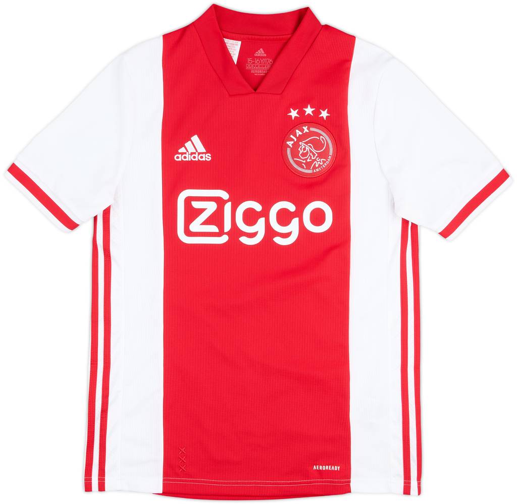 2020-21 Ajax Home Shirt - 10/10 - (XL.Boys)