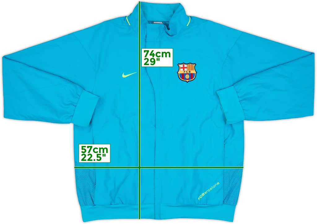 2007-08 Barcelona Nike Chaqueta de Entrenamiento - 8/10 - (L)