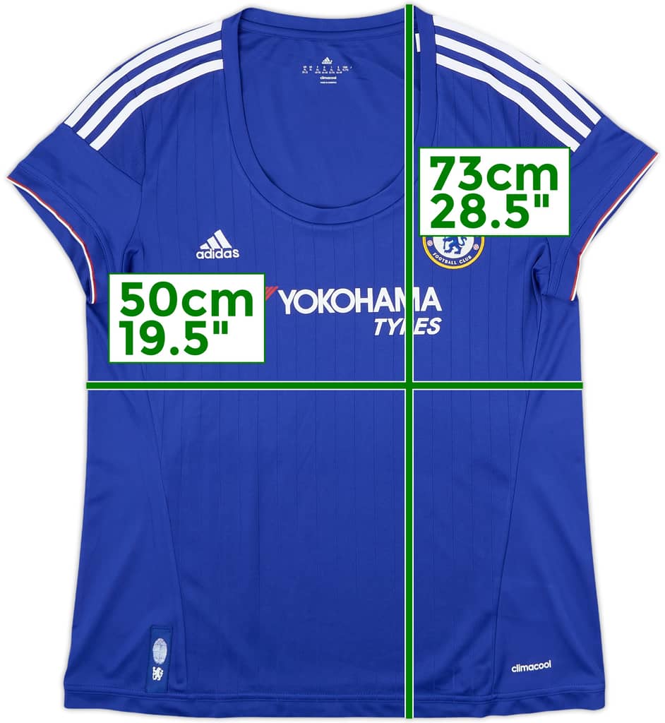 2015-16 Chelsea Home Shirt - 10/10 - (Women's XL)