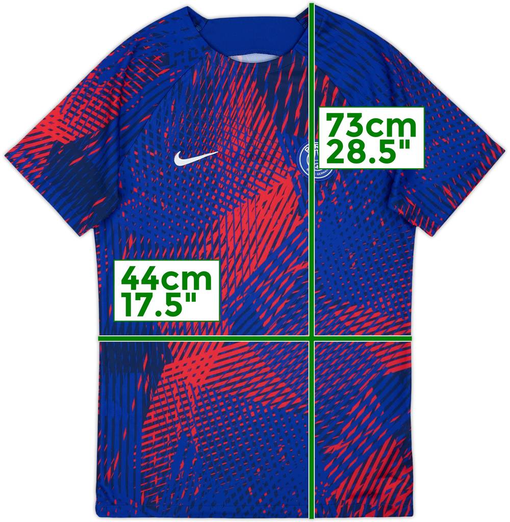 2022-23 Paris Saint-Germain Nike Training Shirt - 10/10 - (S)