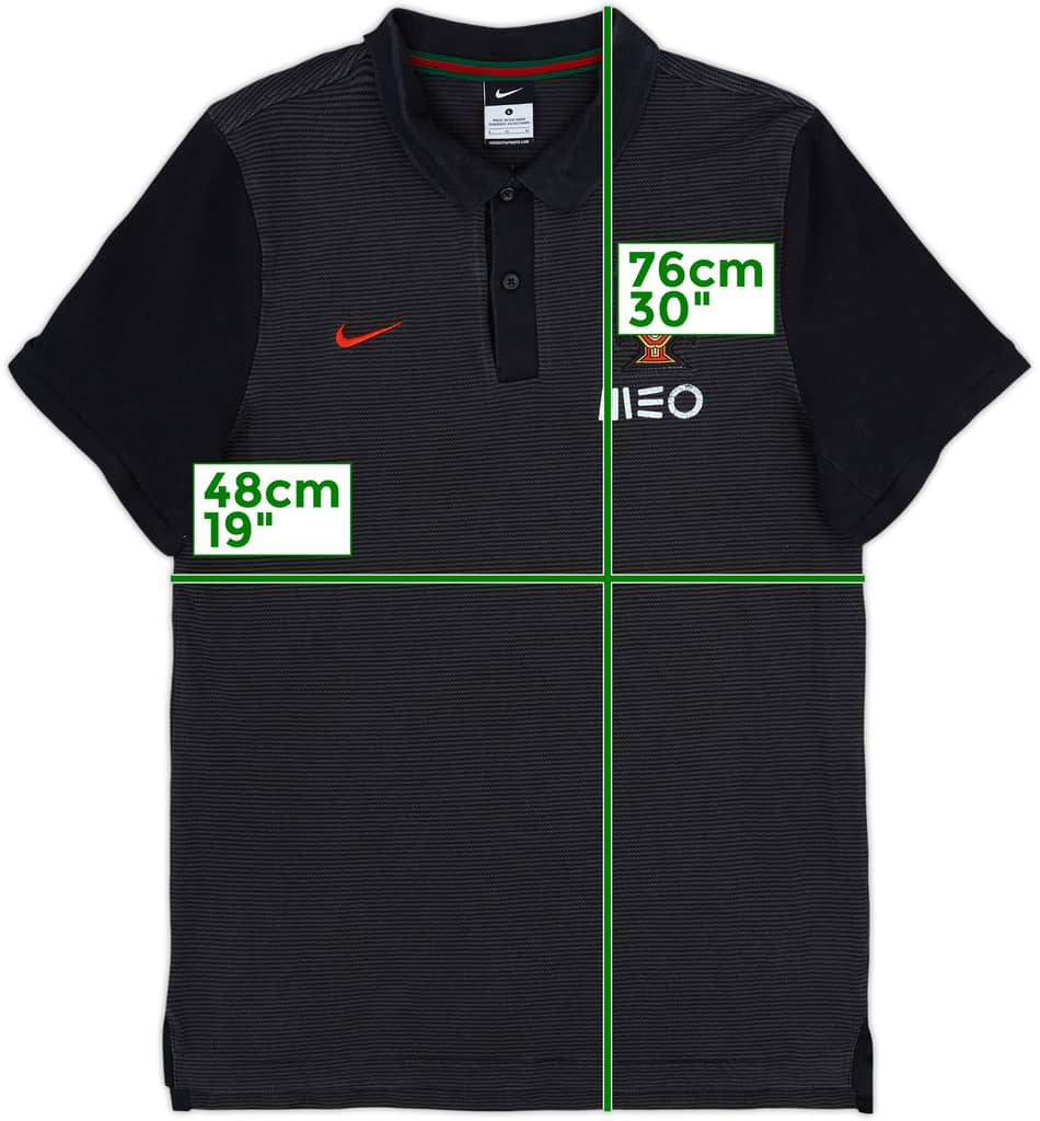 2016-17 Portugal Nike Polo Shirt - 6/10 - (L)