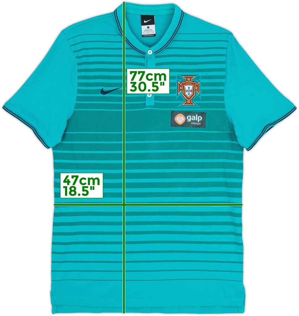 2014-15 Portugal Nike Polo Shirt - 6/10 - (L)