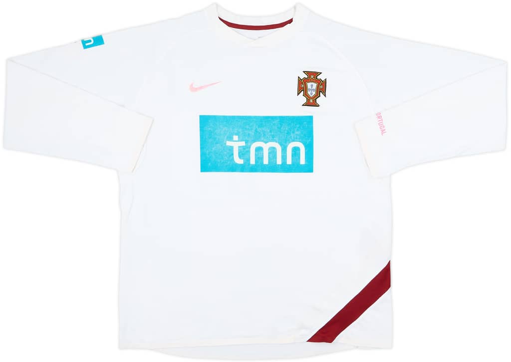 2006-08 Portugal Nike Player Issue Training L/S Shirt - 4/10 - (L)