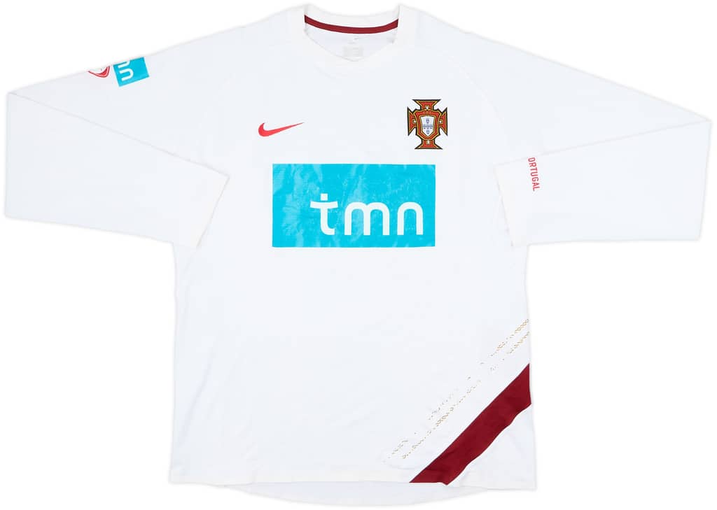 2006-08 Portugal Nike Player Issue Training L/S Shirt - 6/10 - (M)