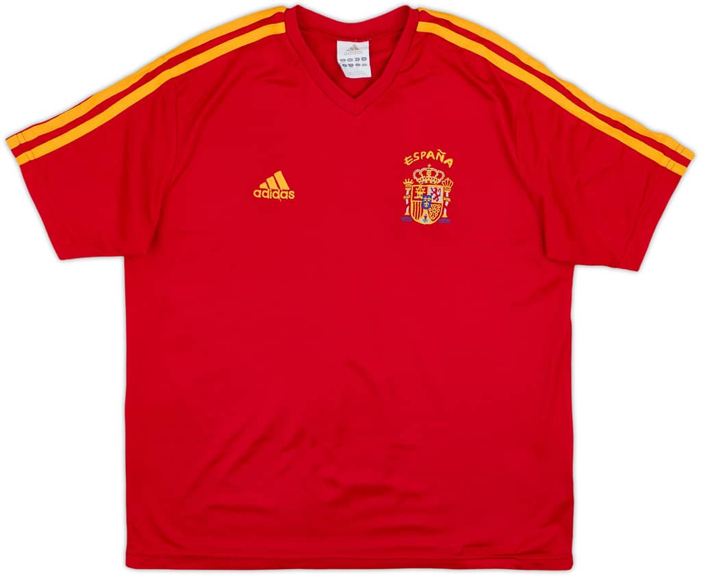 2004-06 Spain Home Shirt - 10/10 - (M.Boys)