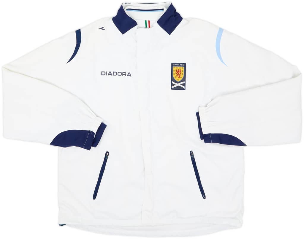 2007-08 Scotland Diadora Track Jacket - 6/10 - (L)