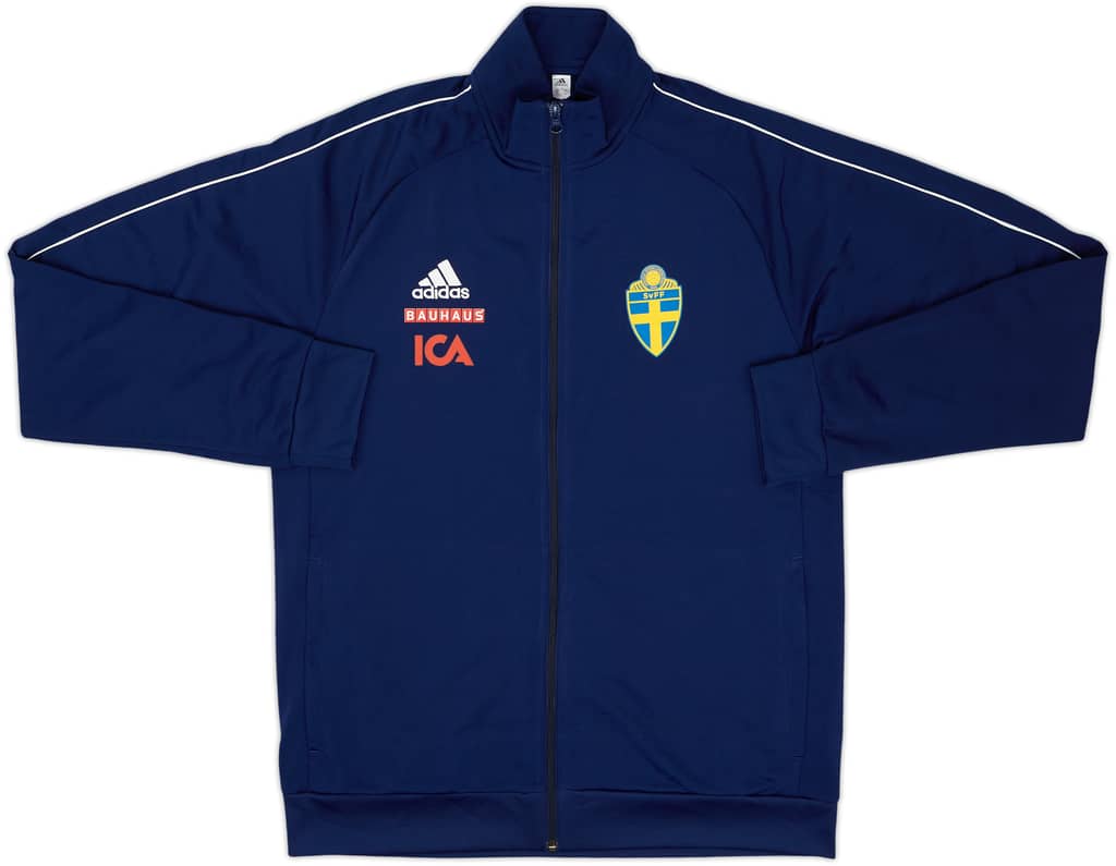 2021-22 Sweden adidas Track Jacket - 8/10 - (M)
