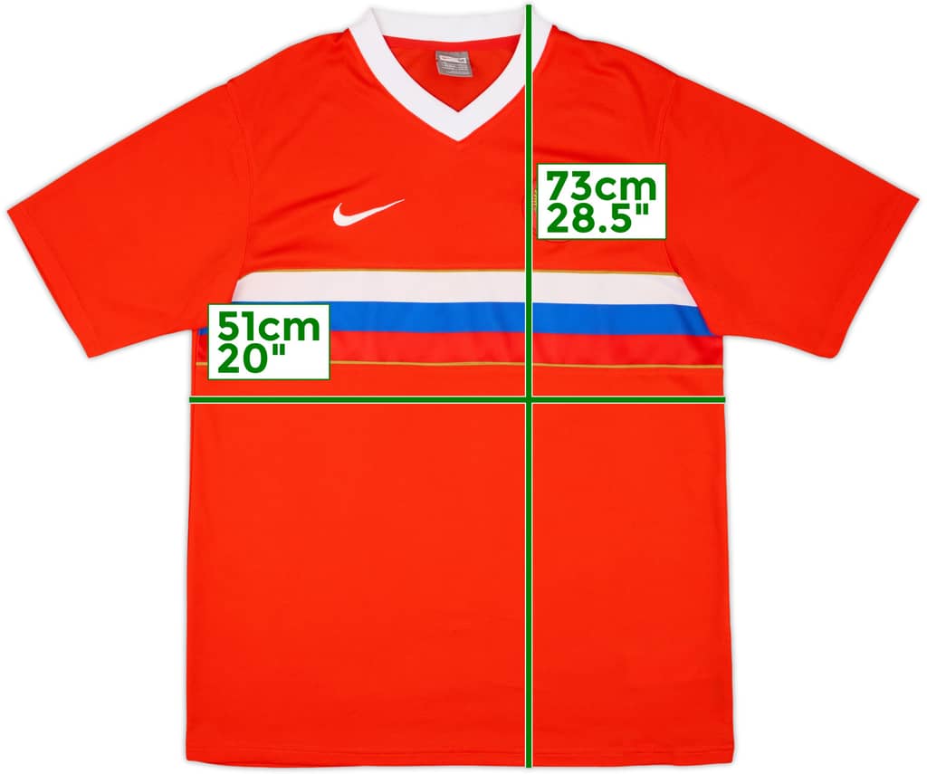 2008 Russia Basic Away Shirt - 9/10 - (M)