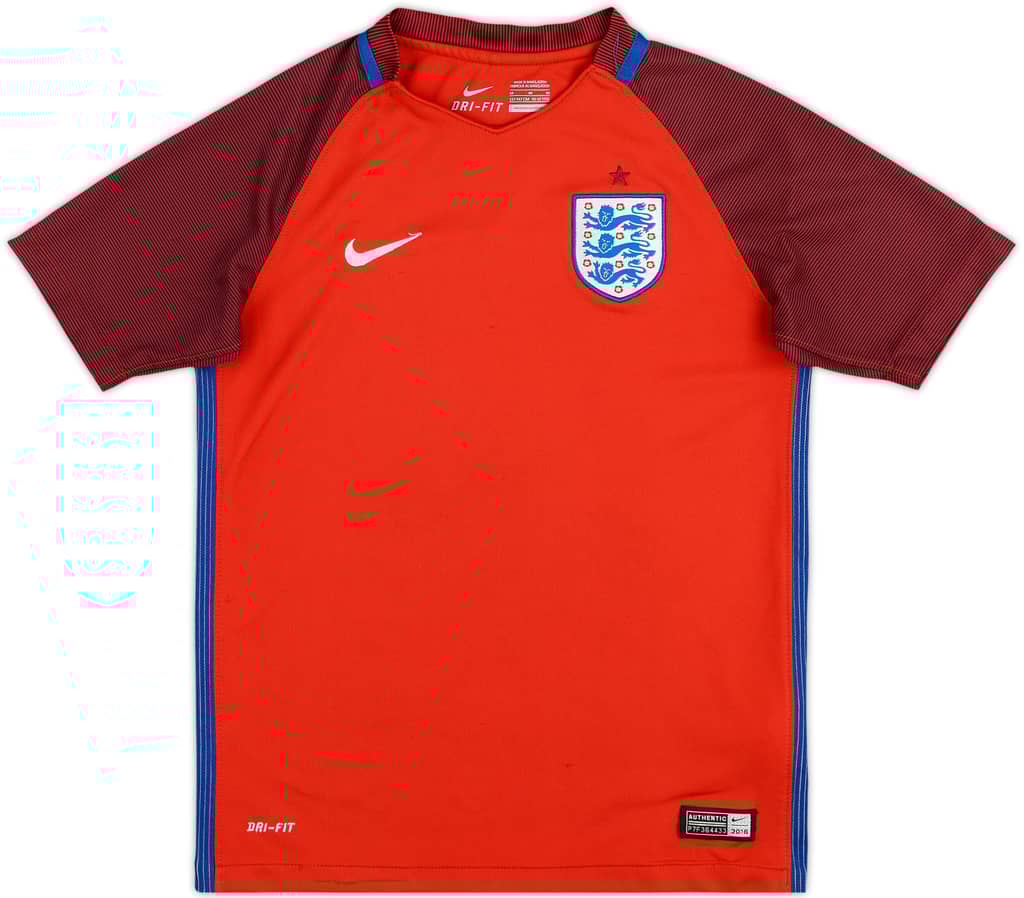 2016-17 England Away Shirt - 7/10 - (M.Boys)