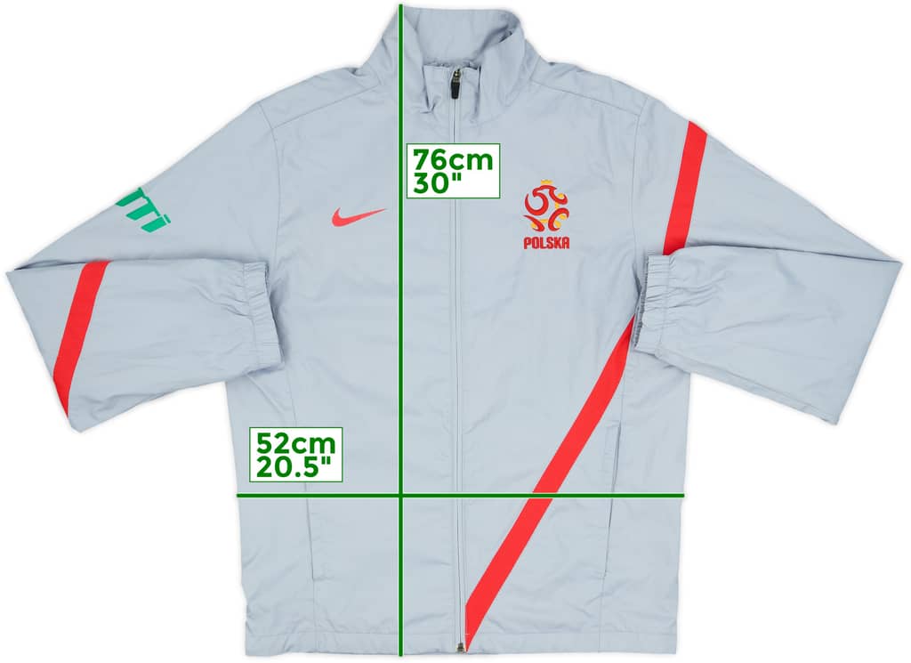 2012-13 Poland Player Issue Nike Track Jacket - 6/10 - (S)