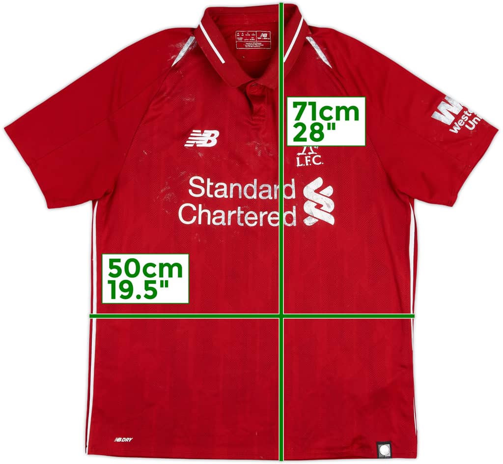 2018-19 Liverpool Home Shirt - 4/10 - (M)