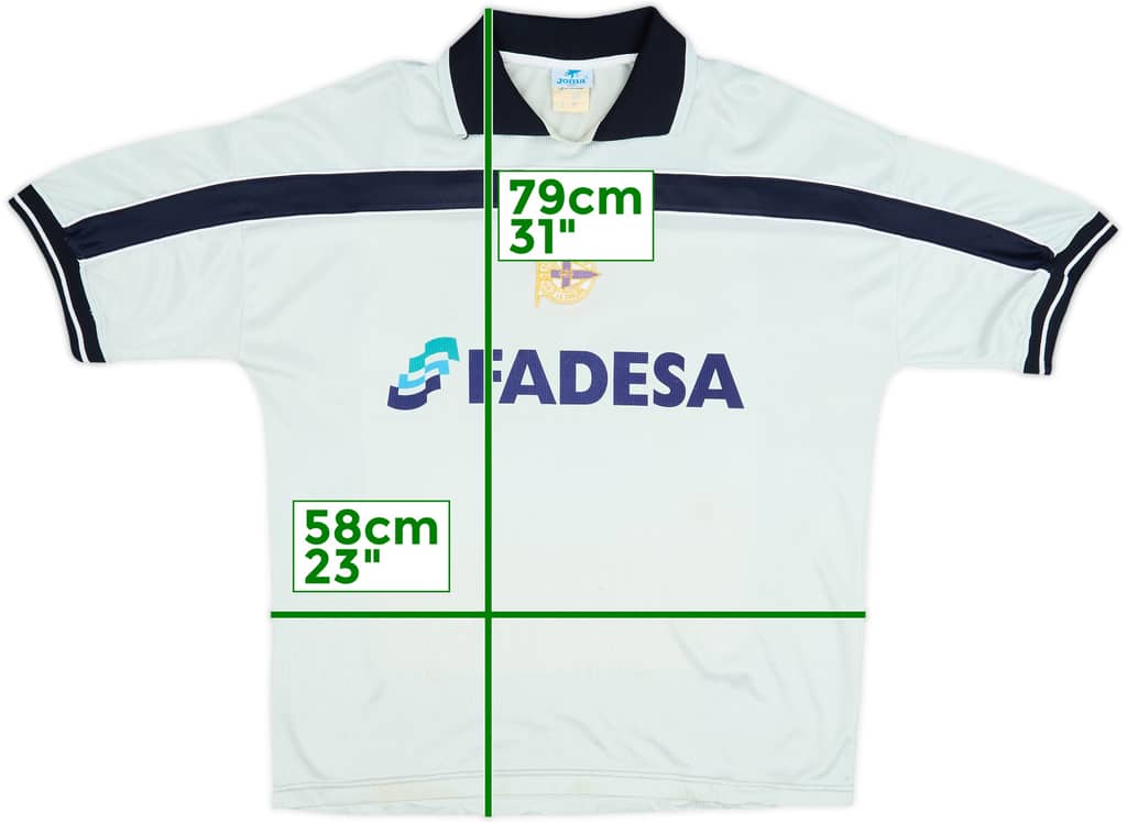 2001-02 Deportivo de La Coruna Third Shirt - 5/10 - (XL)