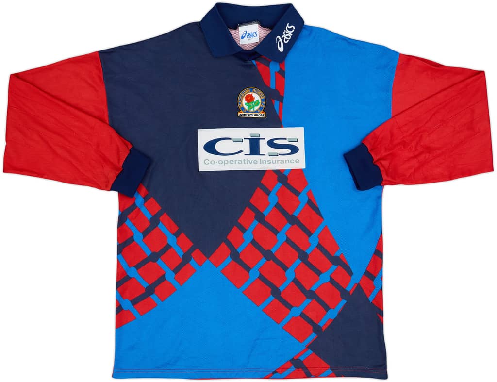 1996-97 Blackburn Rovers GK Shirt - 8/10 - (XXL)