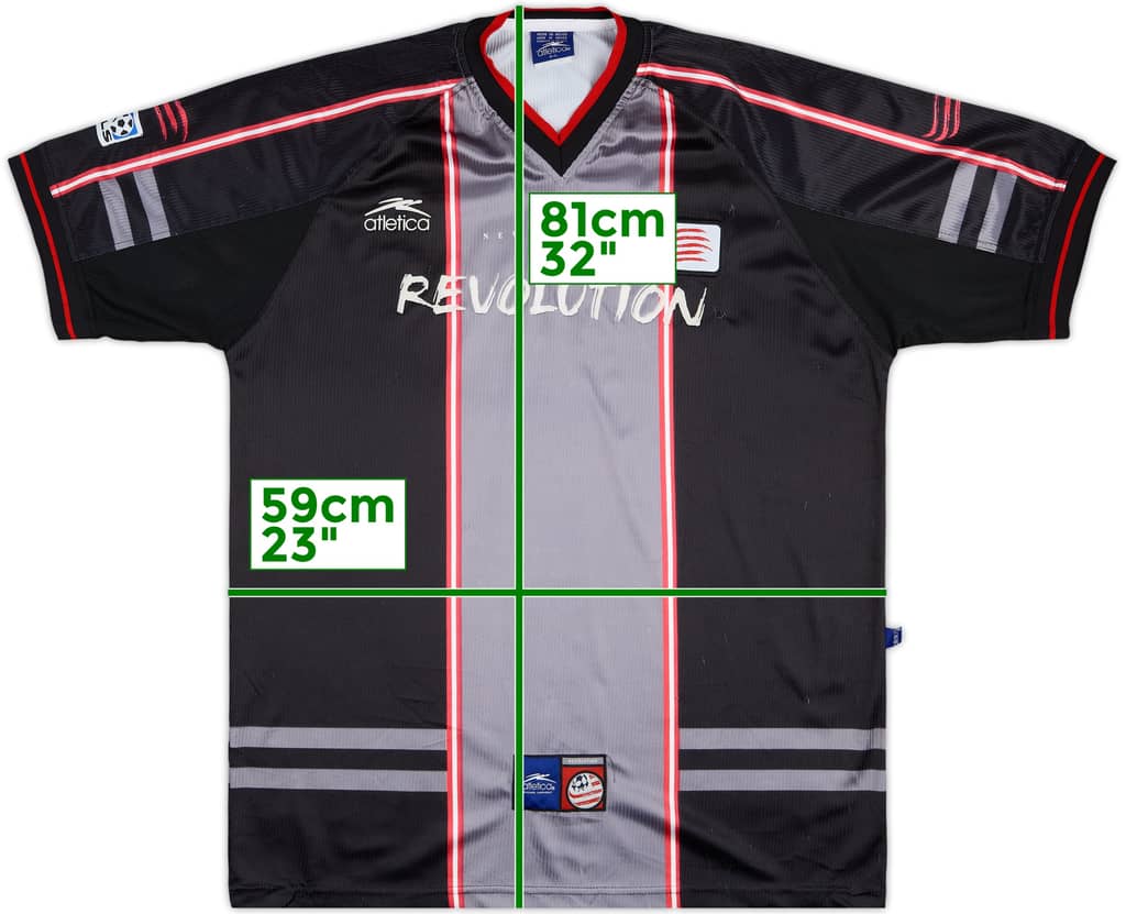 2000 New England Revolution Third Shirt - 8/10 - (L)