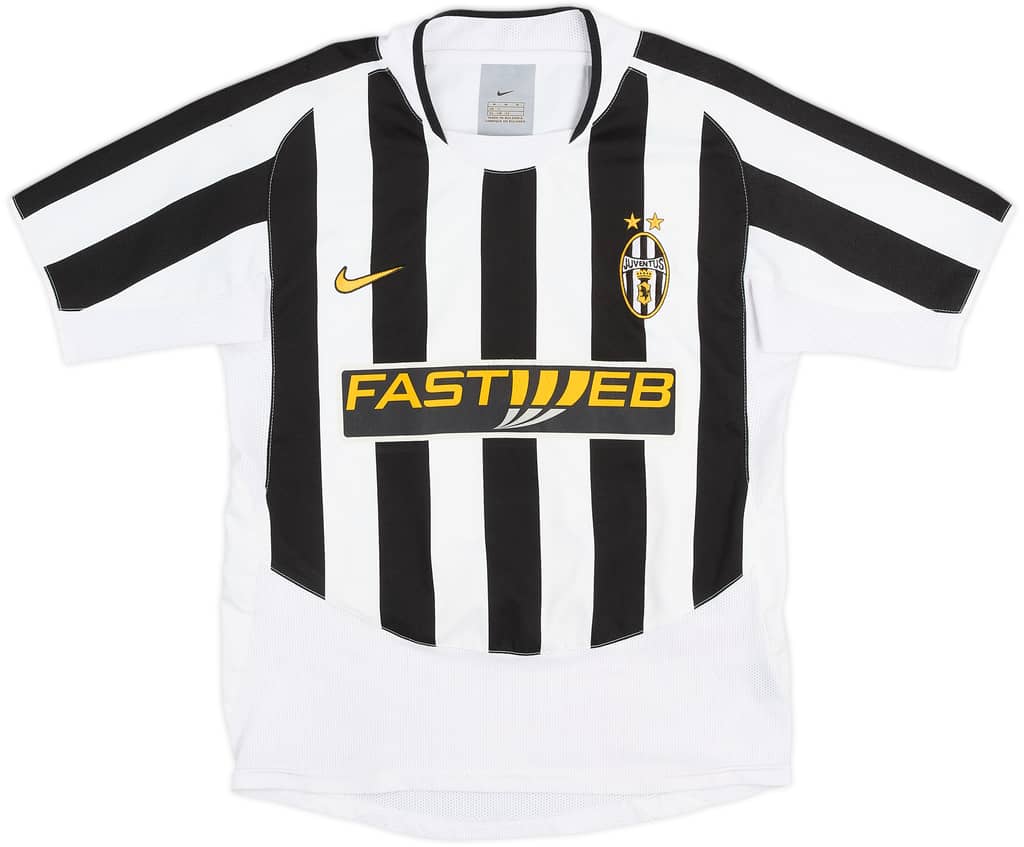 2003-04 Juventus Home Shirt - 7/10 - (11-12 Years)